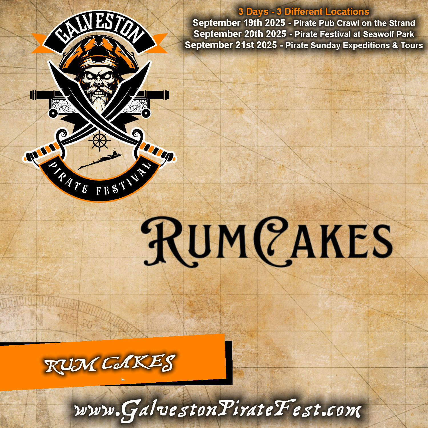 rum cakes