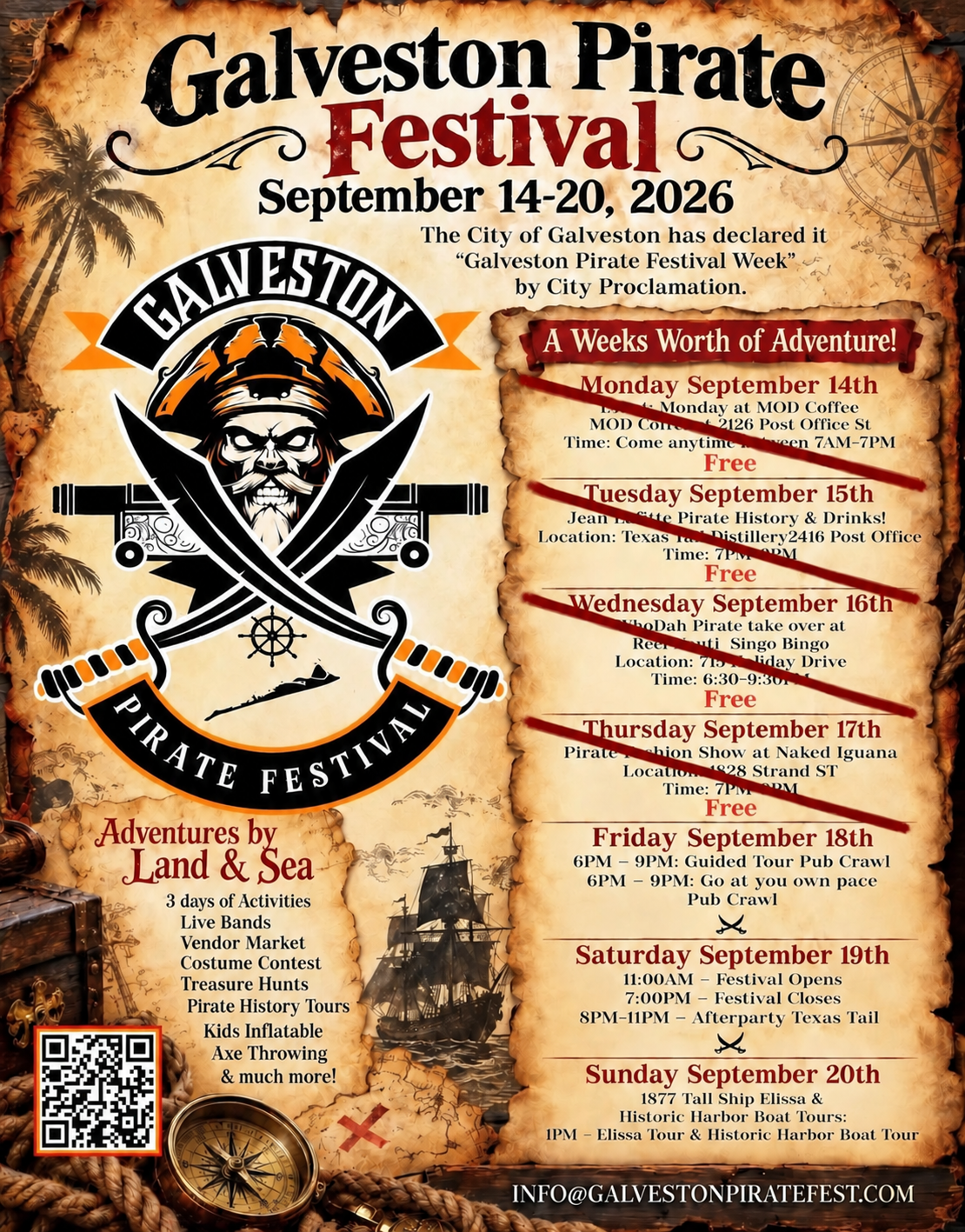 pirate week marked